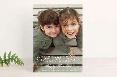 Vintage Hanukkah Hanukkah Photo Cards