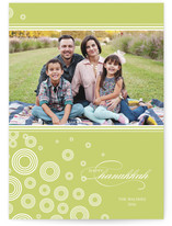 Snow Flurries Hanukkah Cards