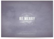 Starry Night Business Holiday Cards