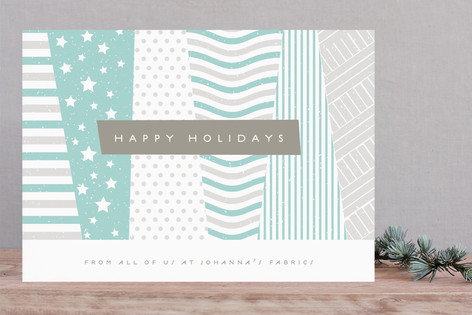 Patchwork Business Holiday Cards