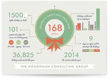 Holiday Infographics Business Holiday Cards