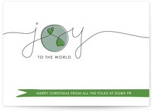 Joy to the World with Love Business Holiday Cards