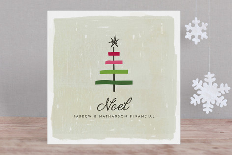 Ribbon Tree Business Holiday Cards