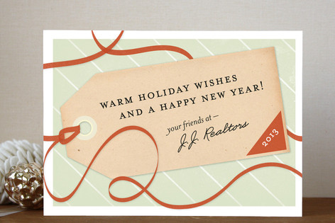 Greeting Tag Business Holiday Cards