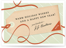 Greeting Tag Business Holiday Cards