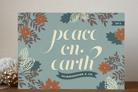 Winter Peace Business Holiday Cards