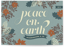 Winter Peace Business Holiday Cards
