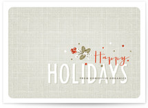 Holiday Berries Business Holiday Cards
