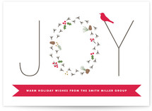 Winter Joy Business Holiday Cards