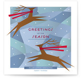Joyful Reindeer Business Holiday Cards