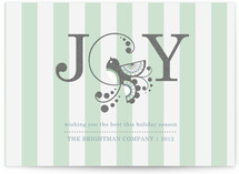 Joyful Bird Business Holiday Cards