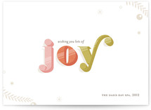 Bright & Bold Business Holiday Cards