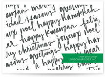 All of the Above Business Holiday Cards