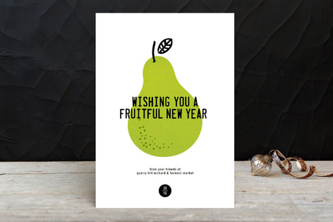 Fruitful Business Holiday Cards