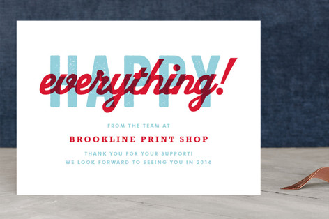 Happiness for All Business Holiday Cards