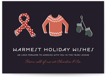 Bundled Tight Business Holiday Cards