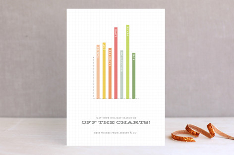 Off the Charts Holiday Business Holiday Cards
