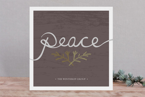 Peace Business Holiday Cards