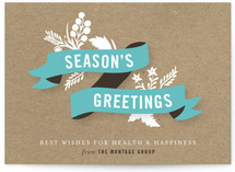 Festive Banner Business Holiday Cards