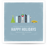 Winter Cityscape - NYC Business Holiday Cards