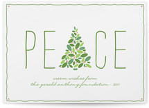 Arbor Peace Business Holiday Cards