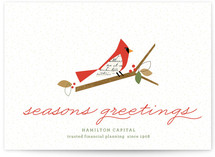 Winter Blessings Business Holiday Cards