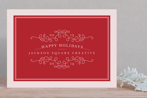 Classic Collage Business Holiday Cards
