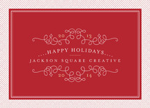 Classic Collage Business Holiday Cards