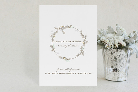 Festoon Business Holiday Cards