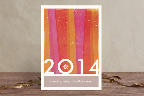 Beaming Business Holiday Cards