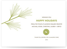 Pine Branch Business Holiday Cards