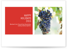 Modern Geometric Business Holiday Cards