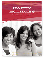 Ribbons Business Holiday Cards