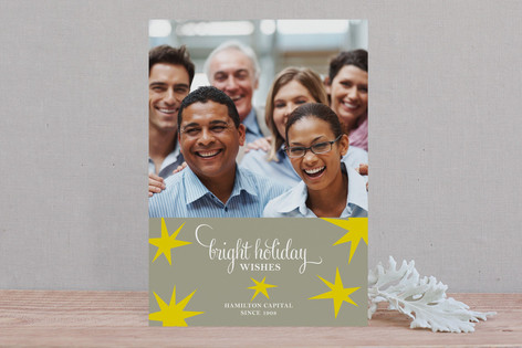 Bright Star Business Holiday Cards