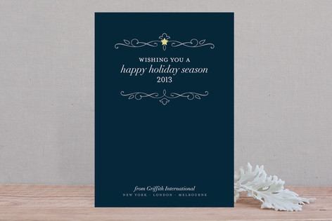 Sweet Star Business Holiday Cards