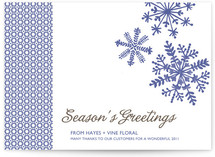 Dutch Snowflake Business Holiday Cards