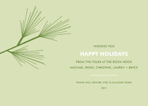 Pine Branch Business Holiday Cards