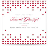 Mod Bubbles Business Holiday Cards
