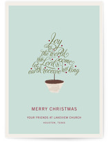 Joy to the World Business Holiday Cards