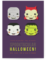 Spooky Costumes Halloween Cards