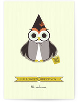 Happy Owl-o-ween Halloween Cards
