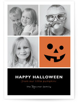 Little Pumpkin Blocks Halloween Cards