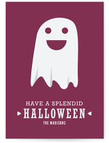 The Happy Ghost Halloween Cards