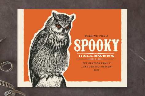 Owl Be There for You on Halloween Halloween Cards