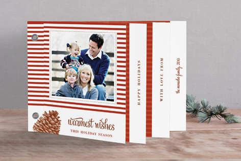 Stripes and Pine Holiday Minibooks