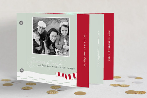 Footsteps in the Snow Holiday Minibooks