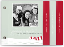 Footsteps in the Snow Holiday Minibook&trade; Cards
