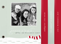 Footsteps in the Snow Holiday Minibooks, by Oscar+Emma Design