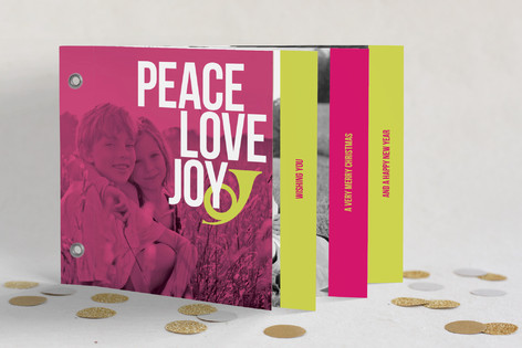 Peace Love and Bop Holiday Minibooks