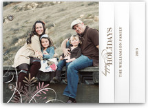 Snowflake Whimsy Holiday Minibook&trade; Cards